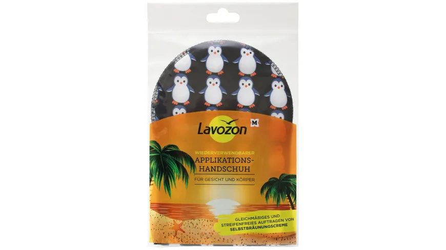 Lavozon Applikationshandschuh Selbstbräuner Design