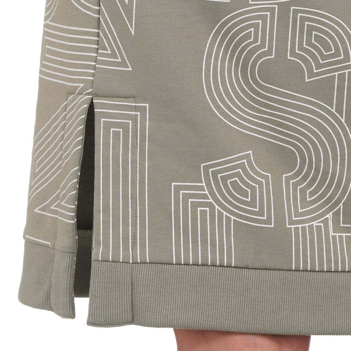 Damen Sweatkleid mit Kapuze