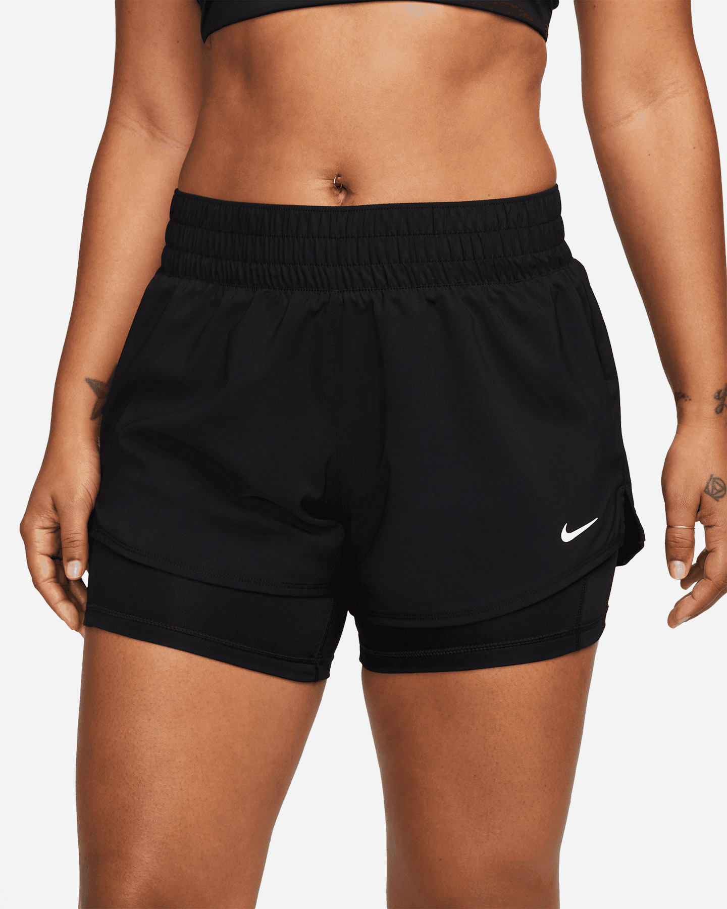 Träningsshorts Nike Double Woven för kvinnor DX6012-012