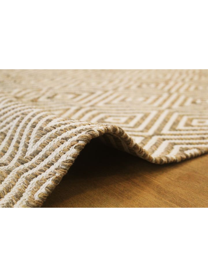 Kayoom Teppich Lanna in Beige / Braun günstig kaufen