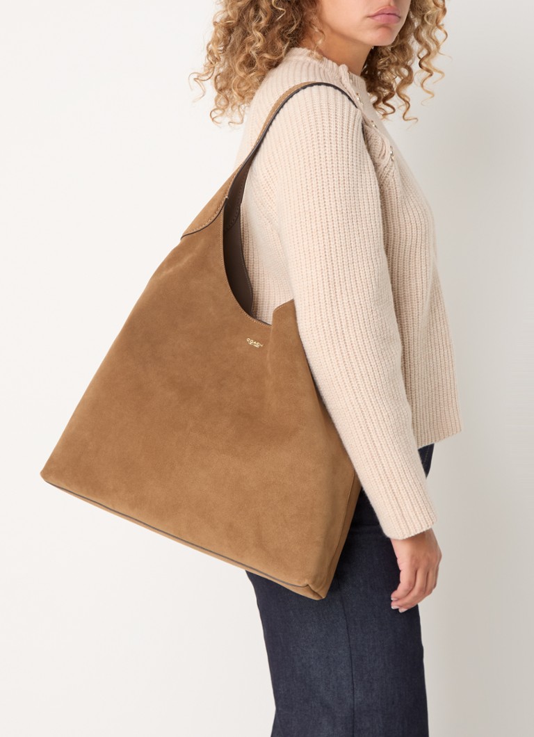 Borsa a tracolla Coach Brooklyn 39 in pelle scamosciata