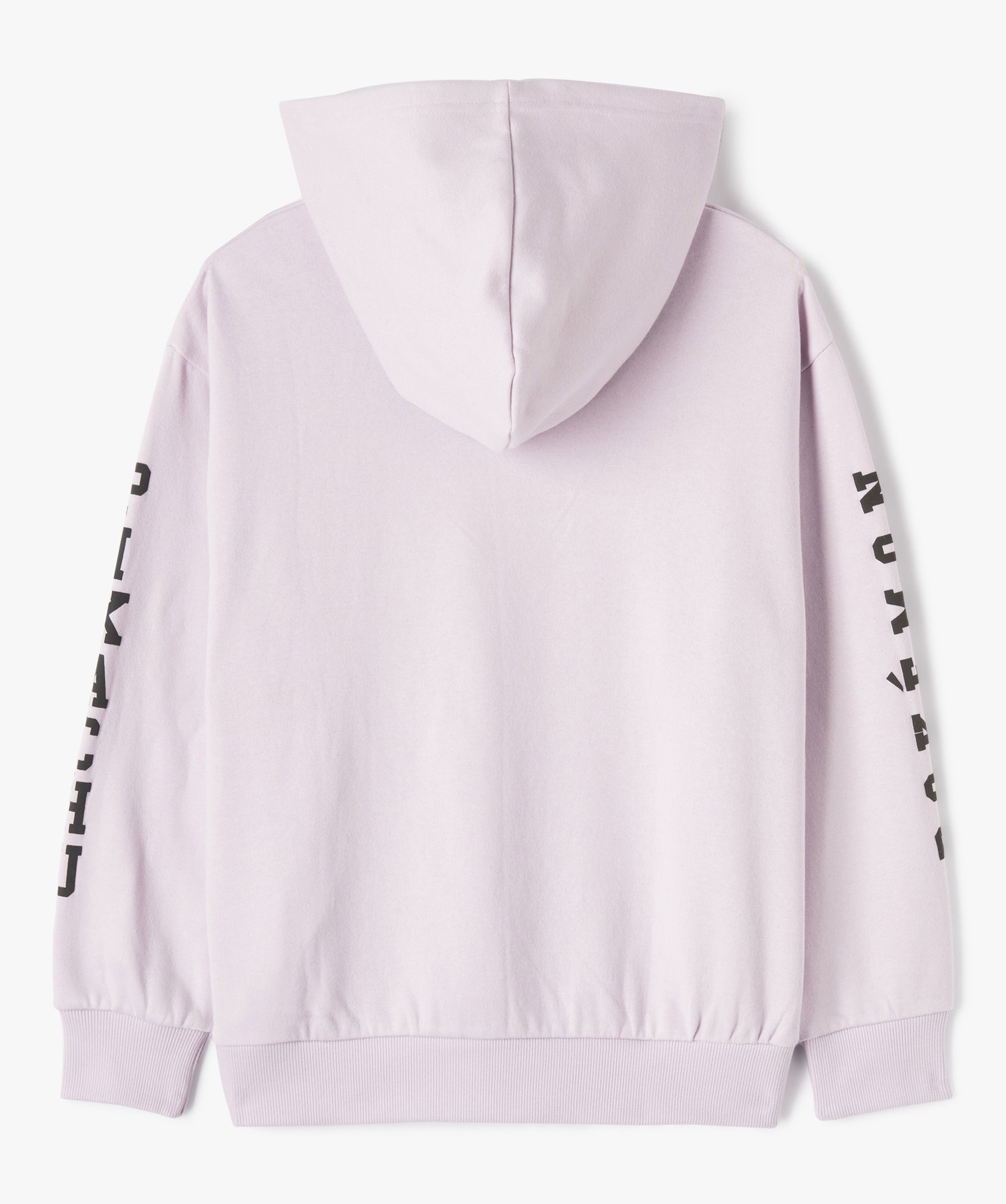 Sweat à capuche molletonné avec motif Pikachu fille - Pokemon violet clair | GEMO