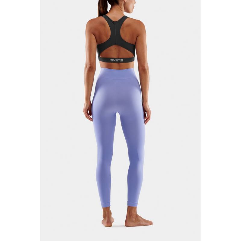 Skins Seamless Long Tight Tights Damen