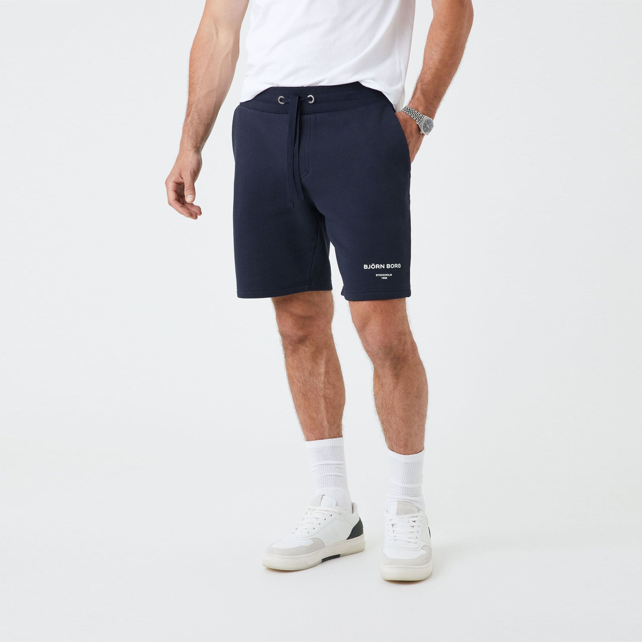 Borg Logo Shorts Herren - Schwarz