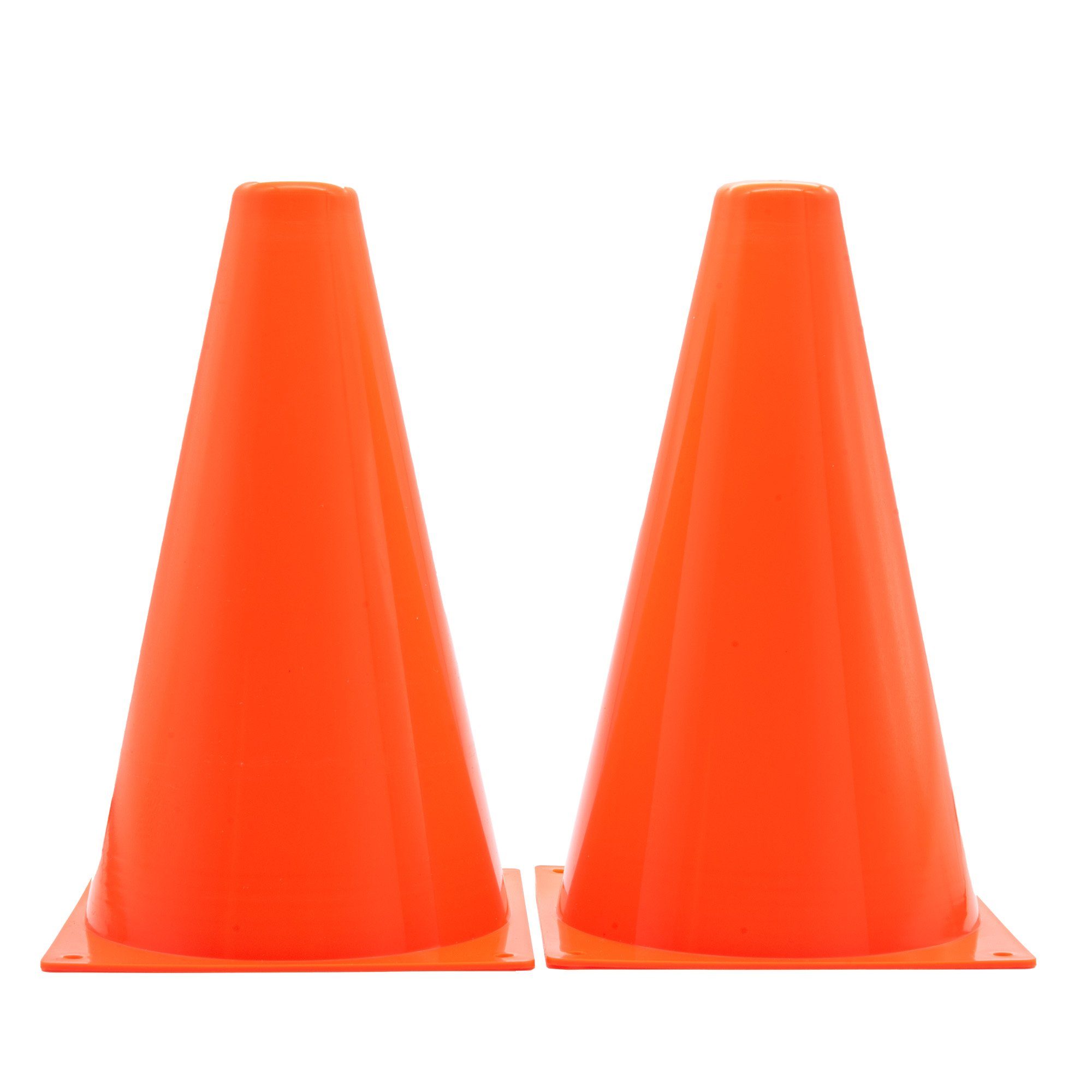 TSB Werk Pylone Pylonen Trainingskegel Fußballkegel Hütchen (4 St), Warnkegel, Verkehrshütchen, Kegel, Set