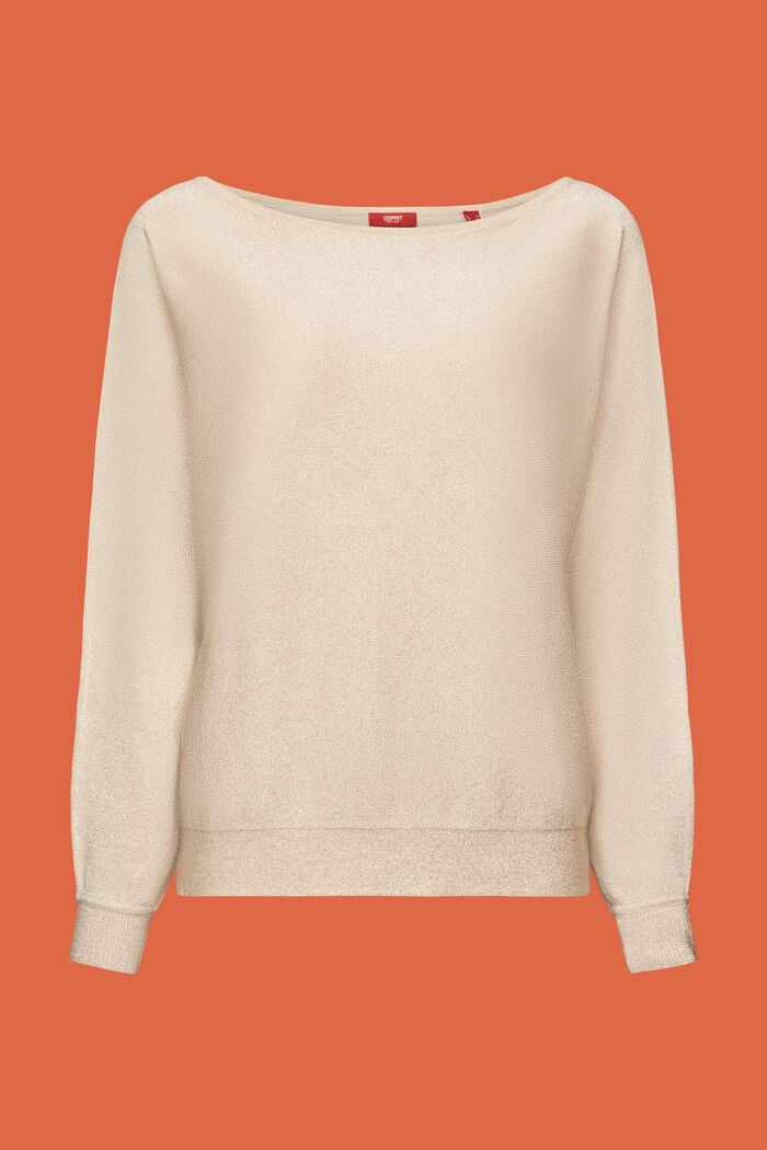 Pullover mit Fledermausärmeln und Glitzereffekt, LENZING™ ECOVERO™