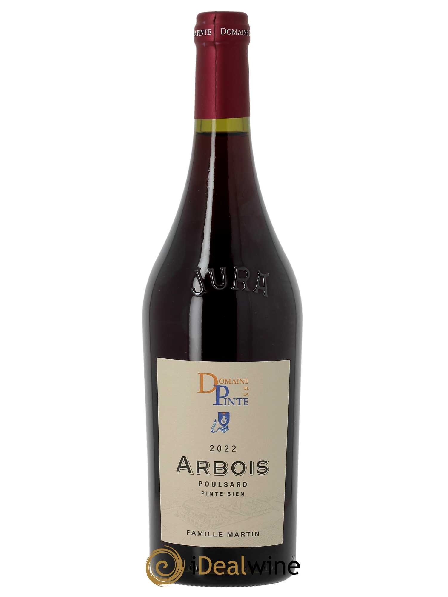Arbois Poulsard Pinte Bien Domaine de la Pinte  2022 - Lot de 1 Bouteille