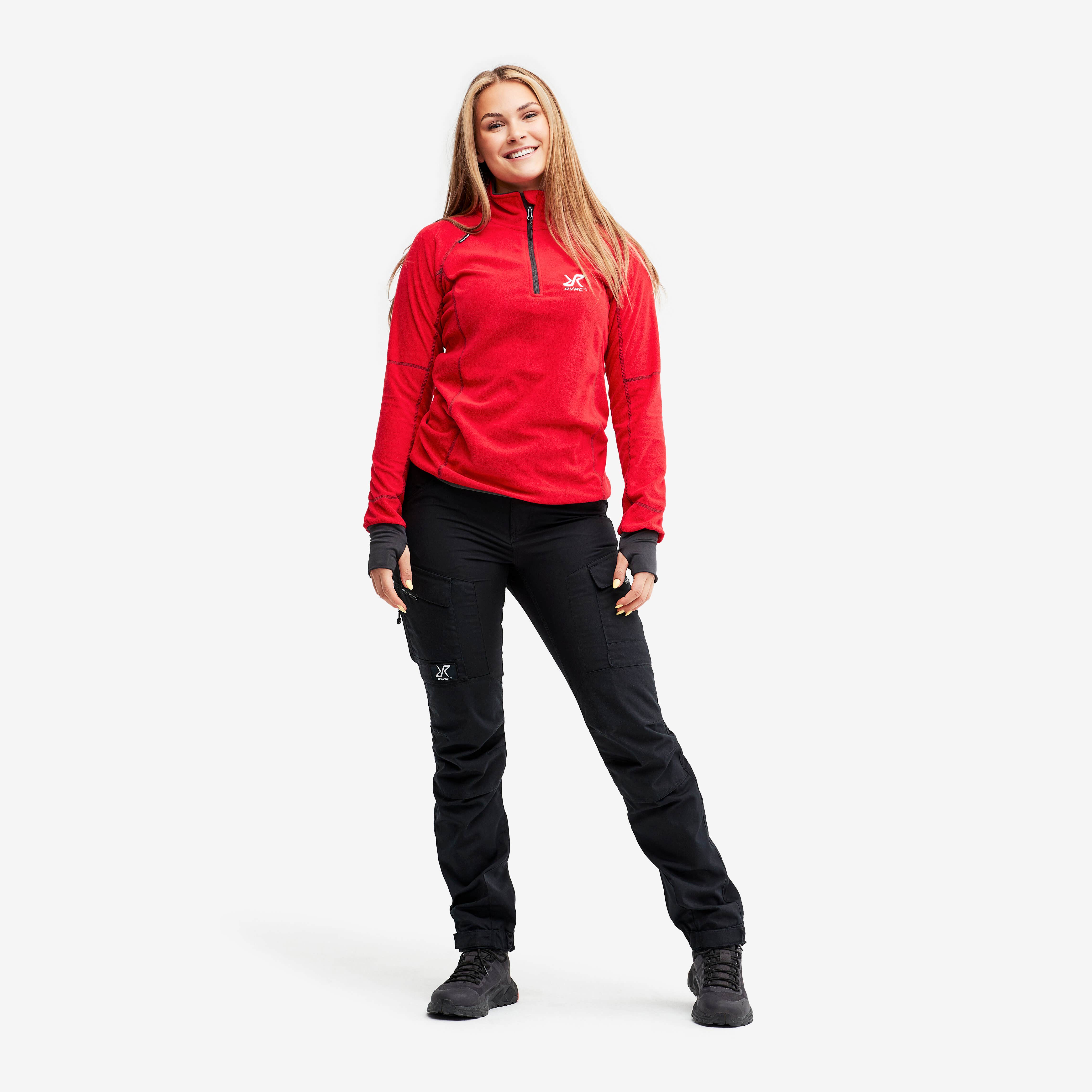 Trekker Fleece Femme Red