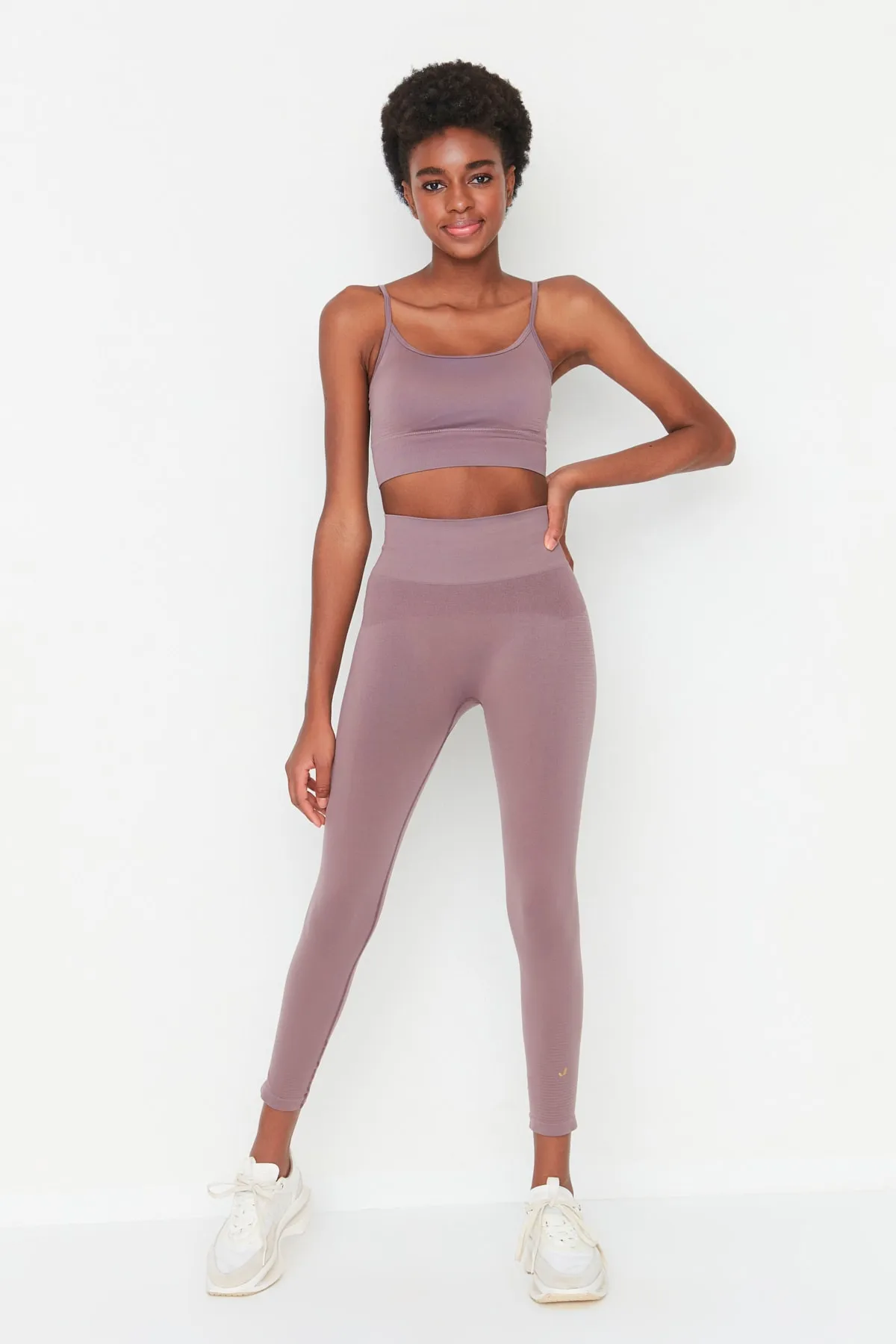 Jerf  Vella - Lilafarbene Lifting-Strumpfhose mit hoher Taille