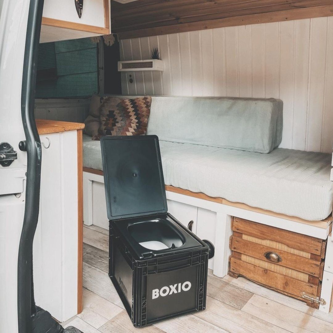 BOXIO Campingtoilette BOXIO - TOILET: Kompakte Trenntoilette, perfekt als Campingtoilette