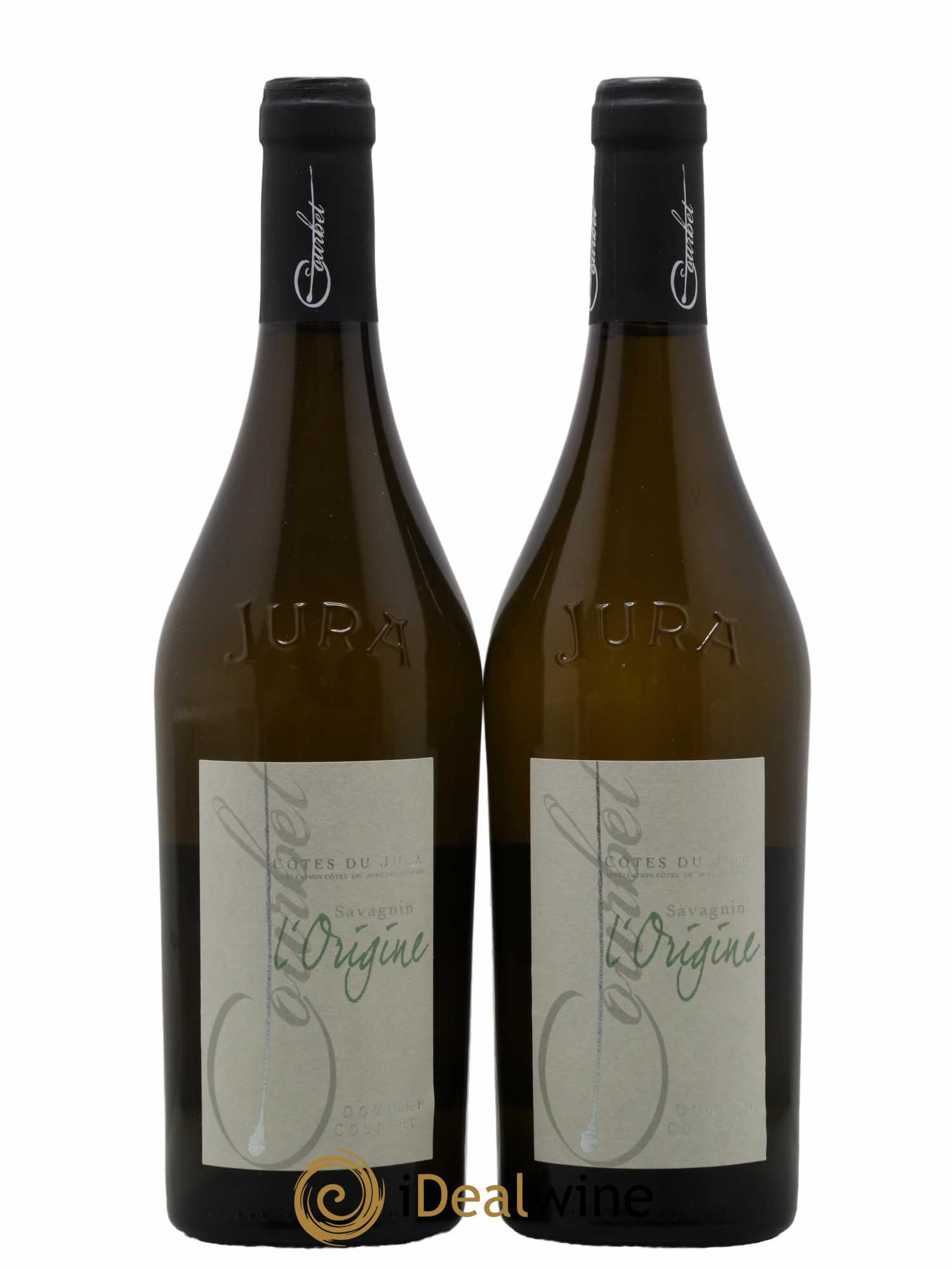 Côtes du Jura Savagnin L'Origine Domaine Courbet 2019 - Lot de 2 Bouteilles