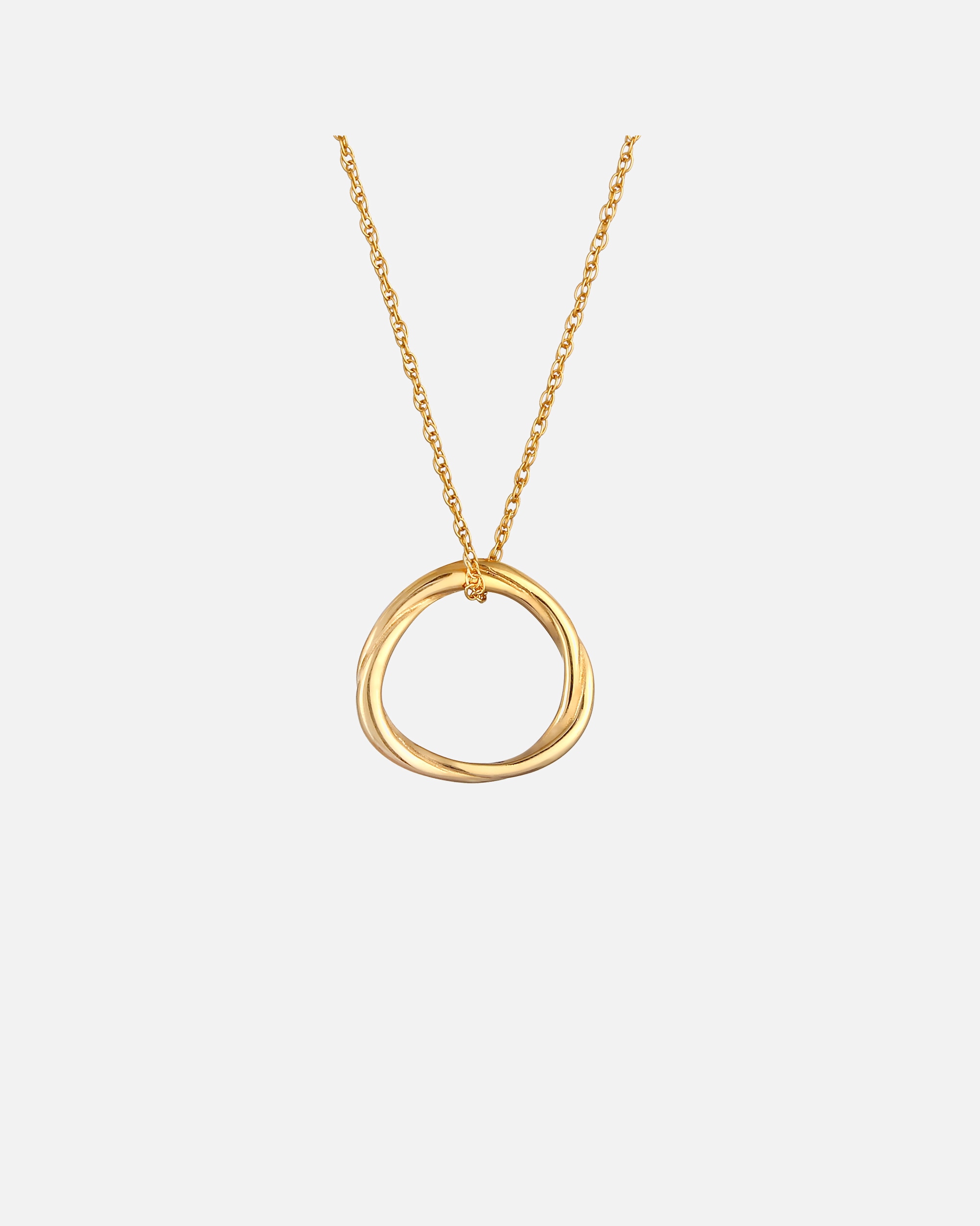 Modny naszyjnik Elli Circular Look Geo Organic dla kobiet ze srebra próby 925