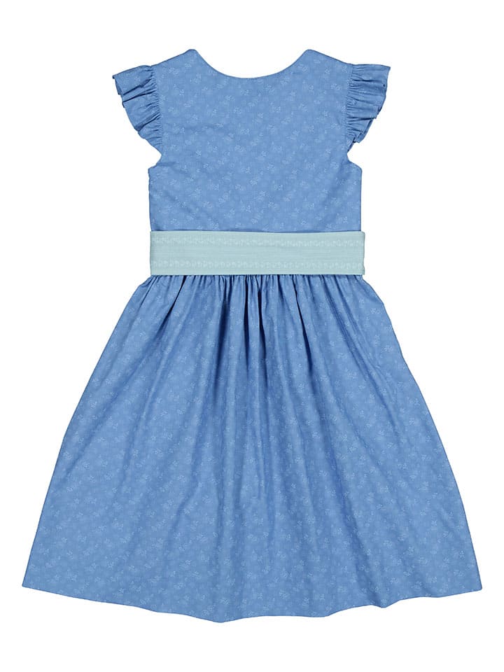 Turi Landhaus Dirndl in Blau/ Mint günstig kaufen