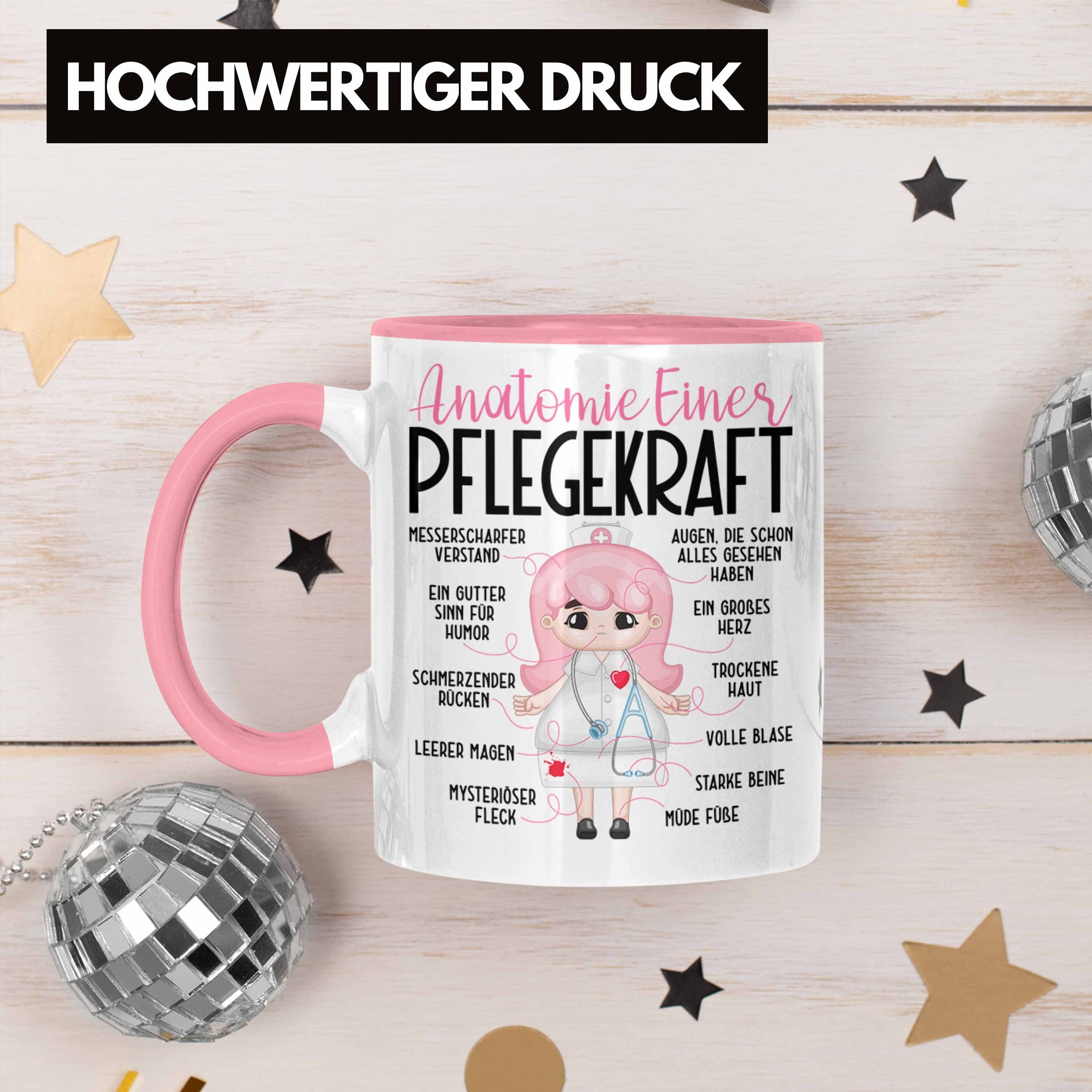 Trendation Tasse Pflegefachkraft Tasse Geschenk Anatomie Einer Pflege Frauen Pflegerin