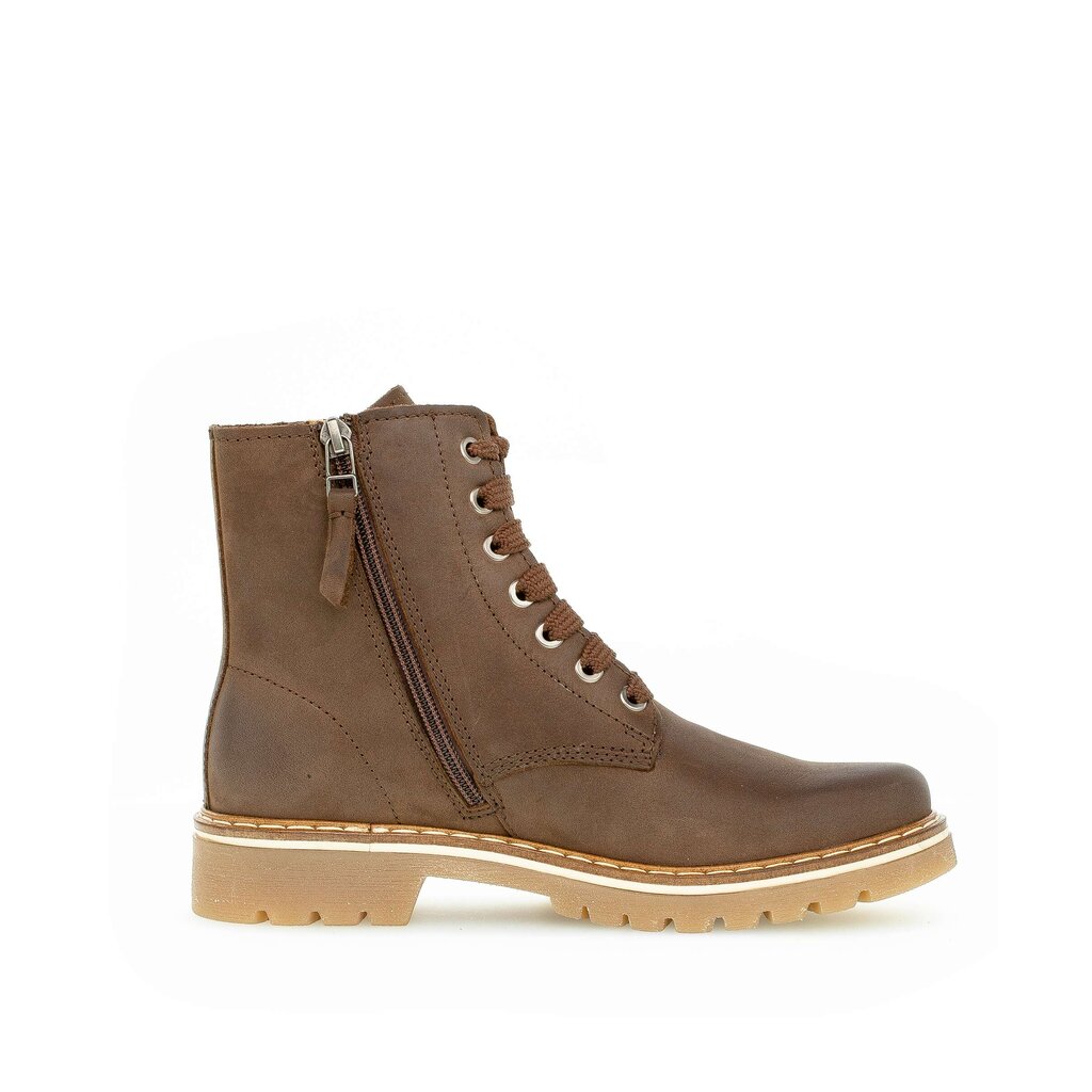 Gabor fashion Schnürstiefelette braun