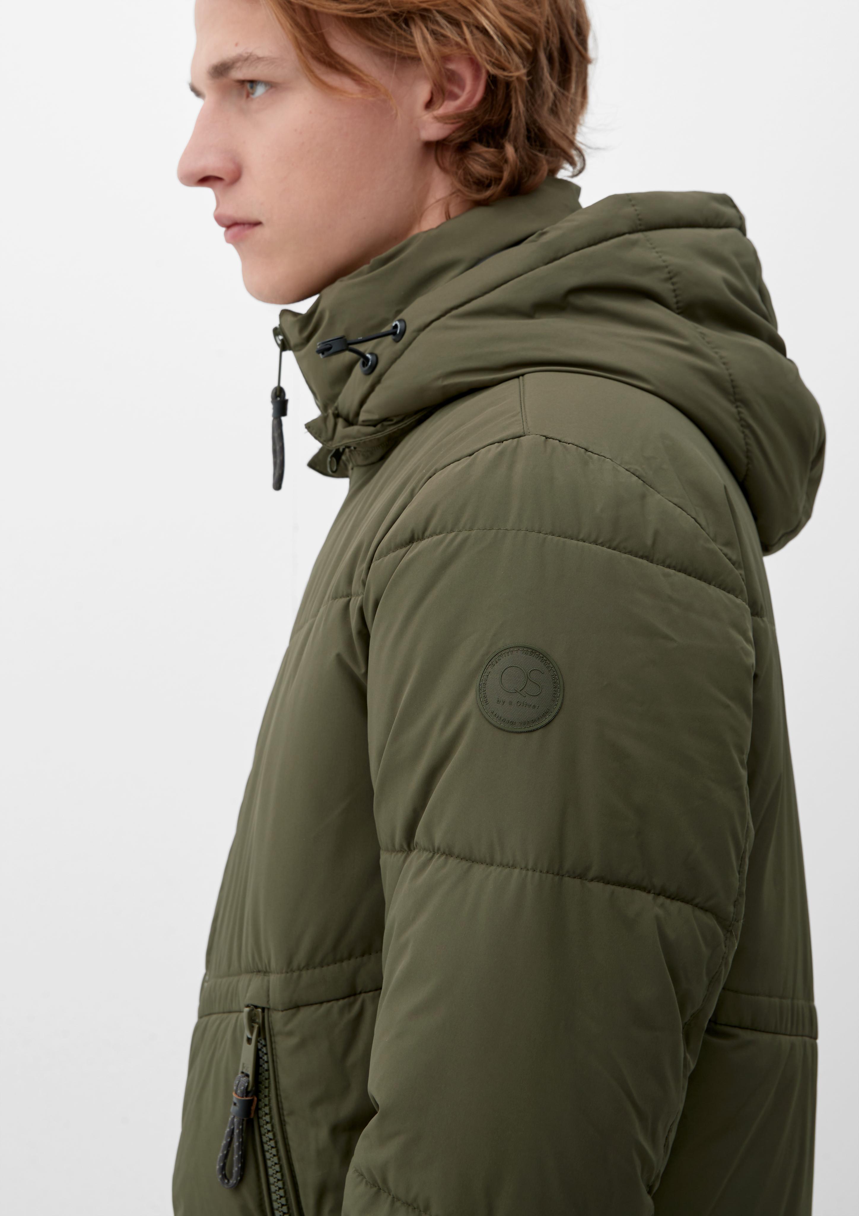 Steppjacke mit abnehmbarer Kapuze  2115923-7934