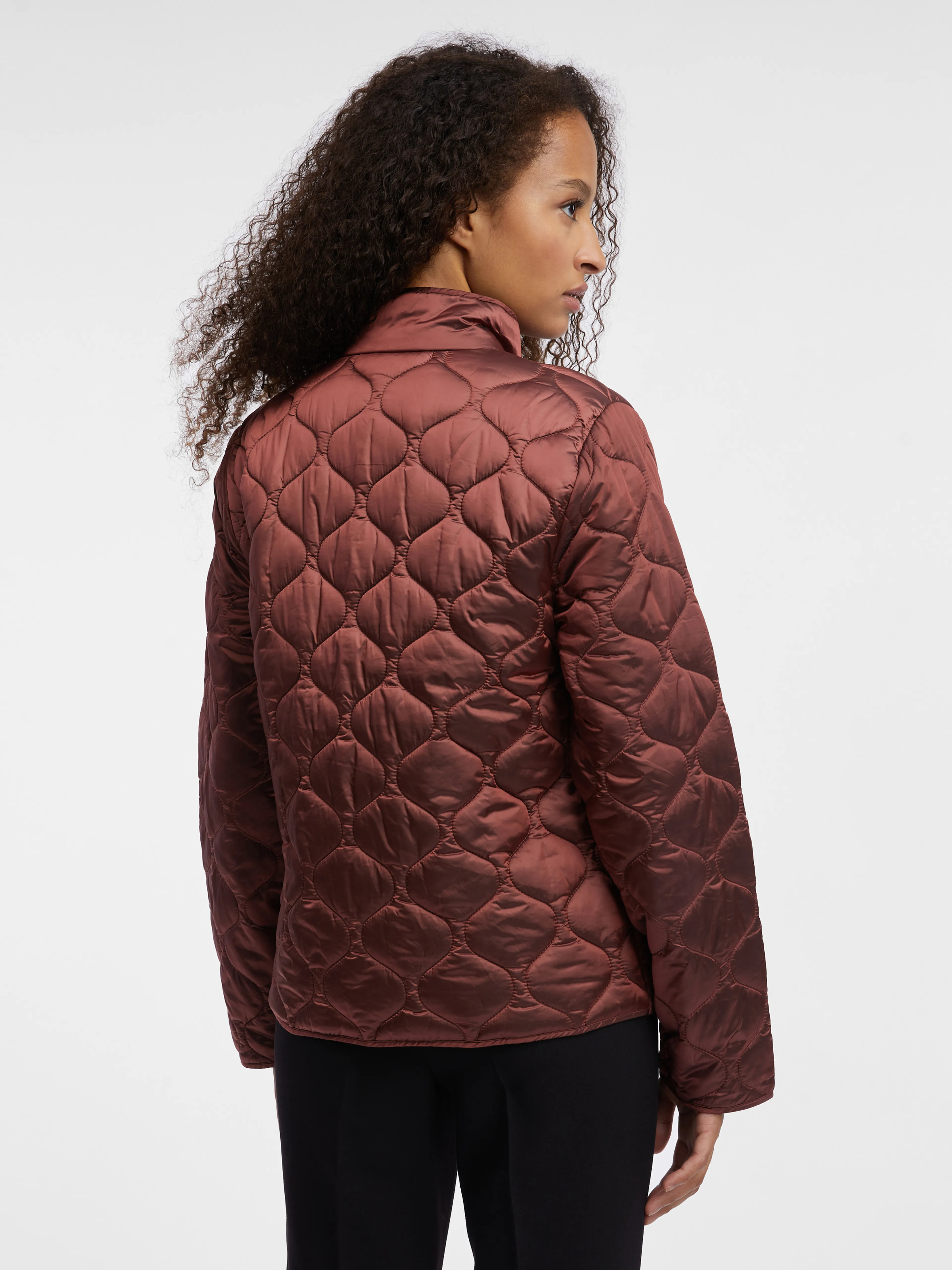 Leichte braune Damen-Steppjacke ORSAY