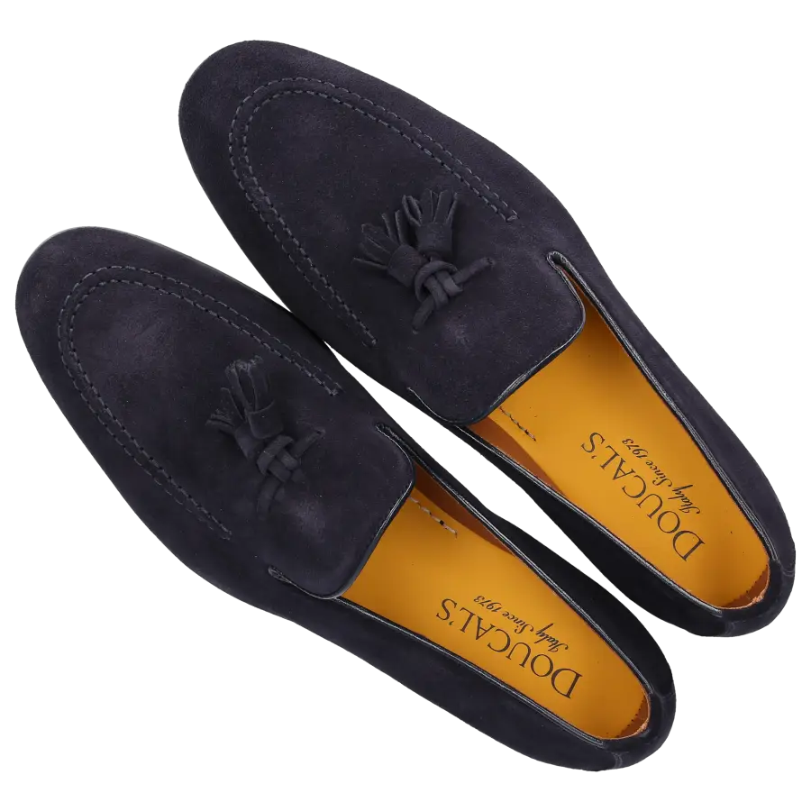 Doucal's - Loafer 1080 Veloursleder - blau