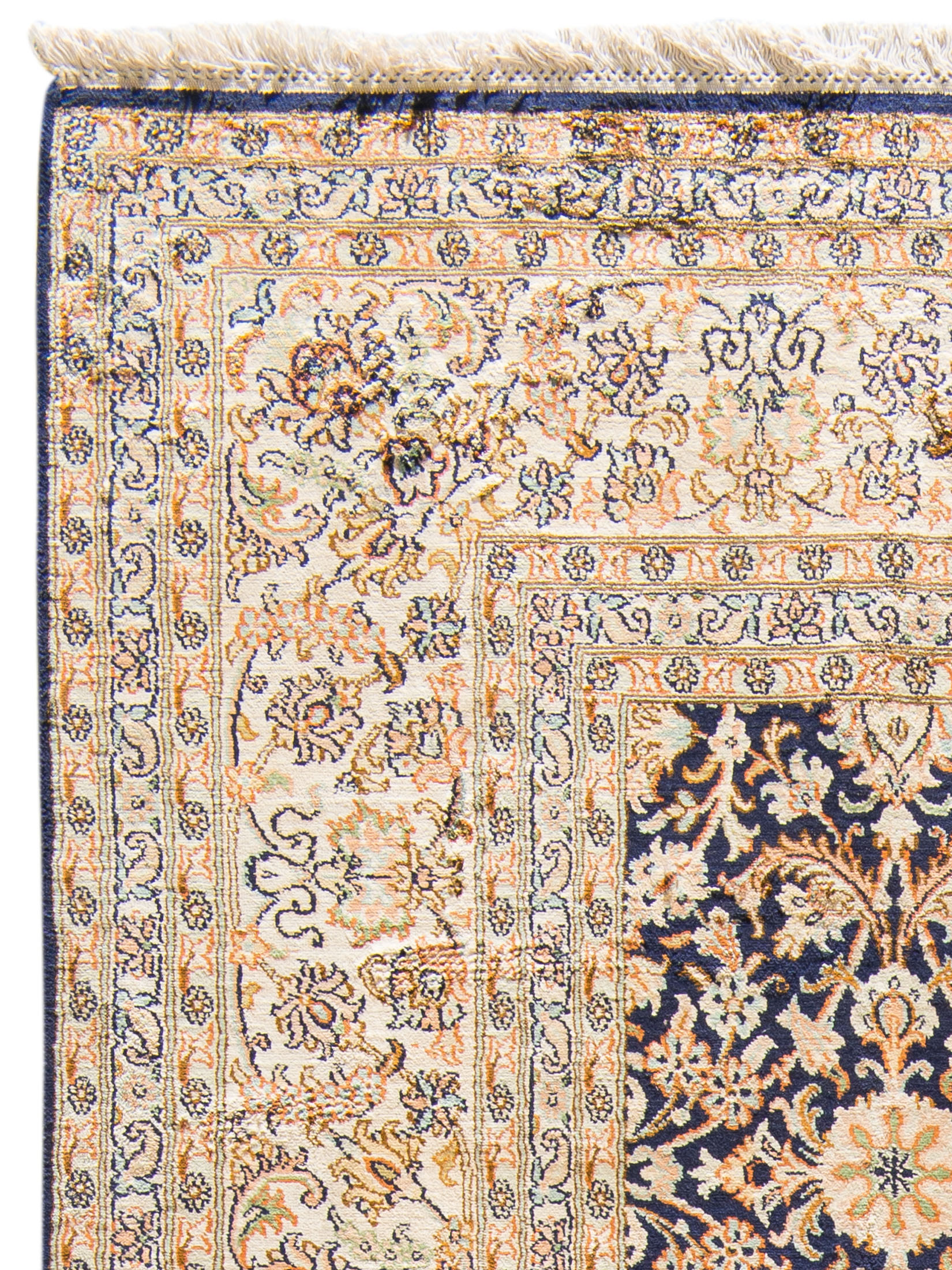 Kaschmir Seide 16/16 ca. 183 x 278 cm, Unikat / Einzelstück