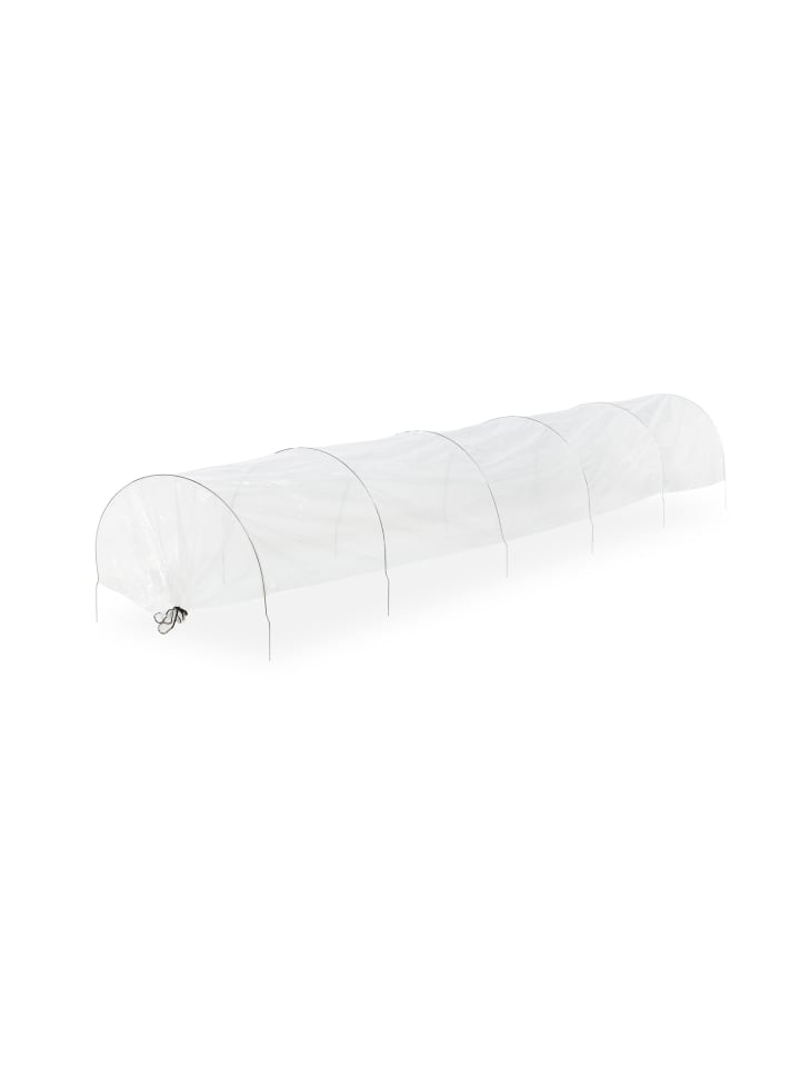 relaxdays Pflanztunnel in Transparent/ Silber günstig kaufen onesize
