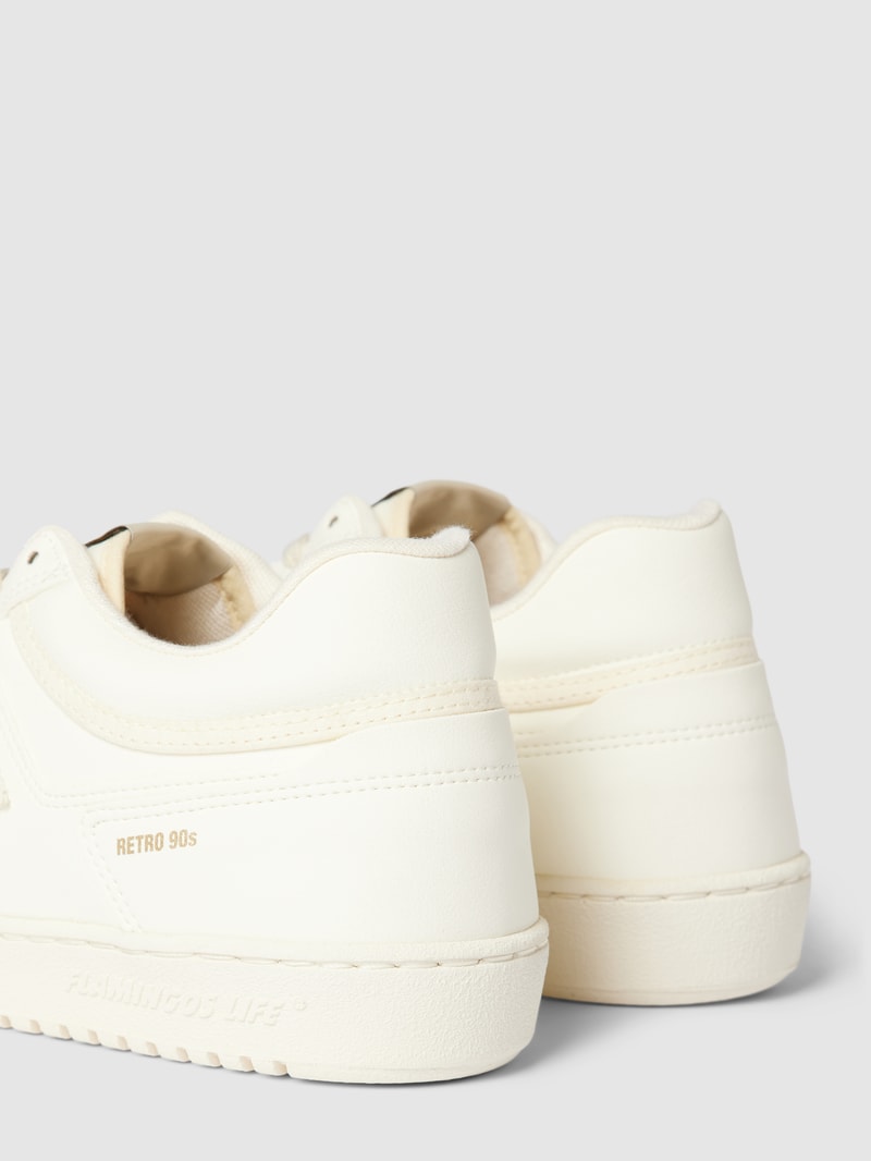 Sneaker mit Label-Details Modell 'RETRO 90s' in weiß