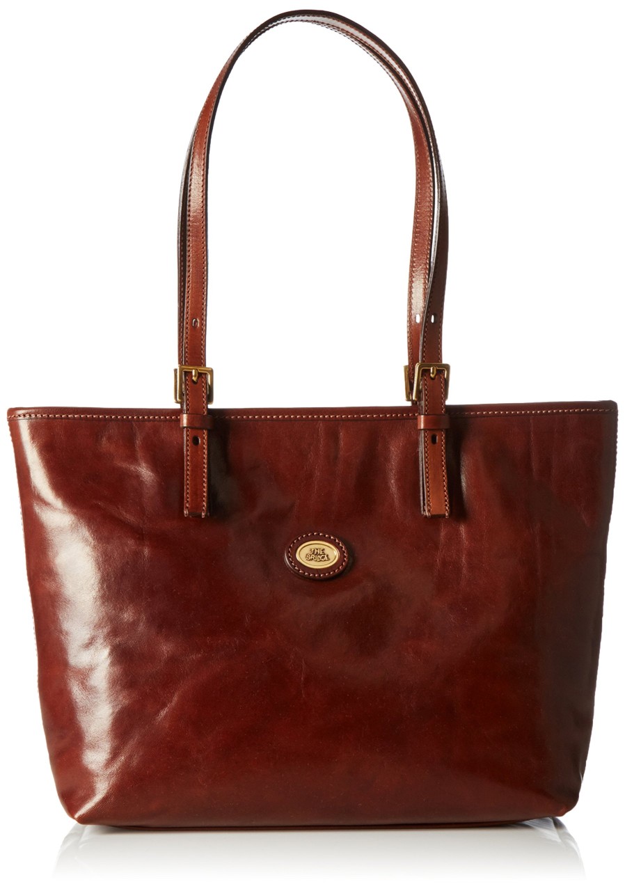 THE BRIDGE Handtaschen braun Shopper A4