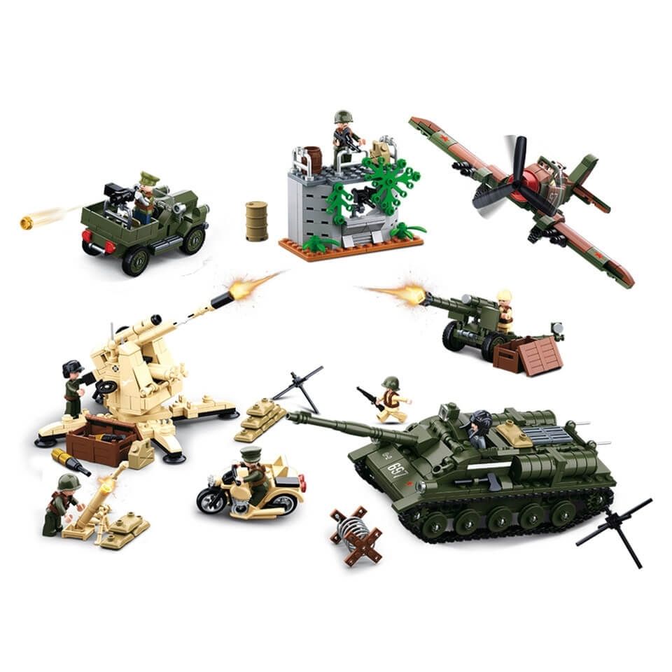 Kampf um Kursk WWII Bausteine Set M38-B0697