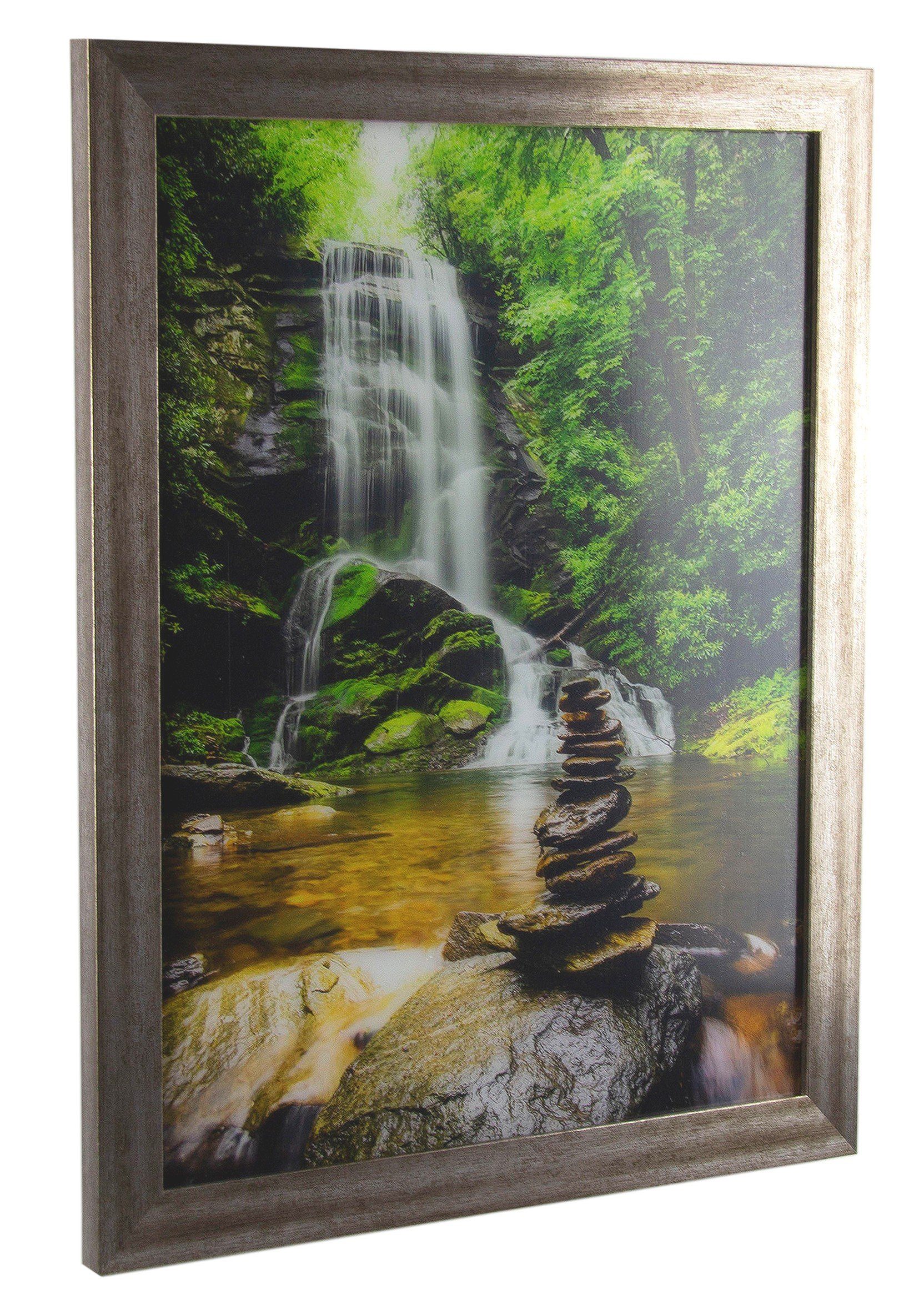myposterframe Einzelrahmen Bilderrahmen Vintage Juno, (1 Stück), 20x20 cm, Vintage Metall, MDF
