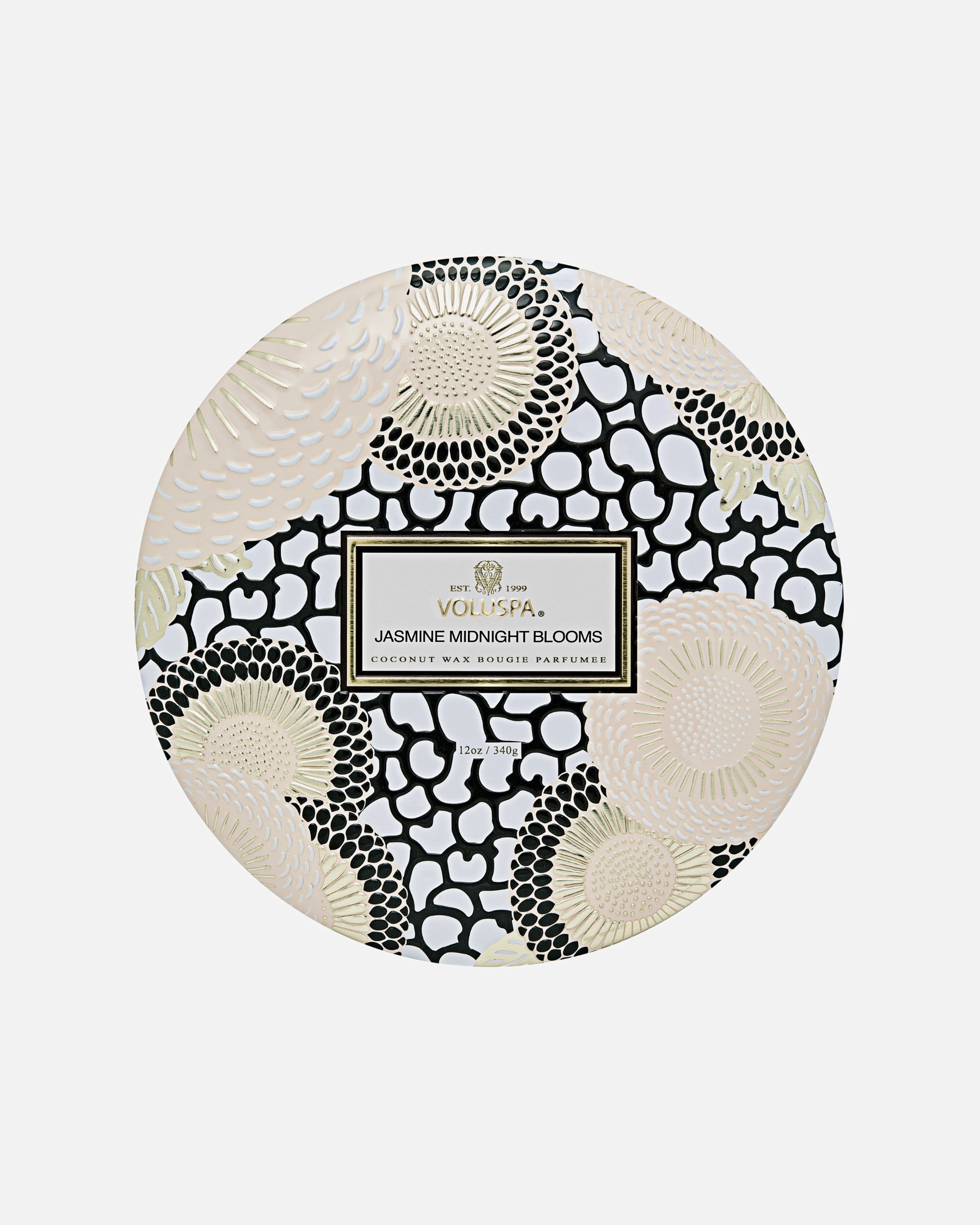 VOLUSPA Jasmine Midnight Blooms pločevinka s 3 stenji