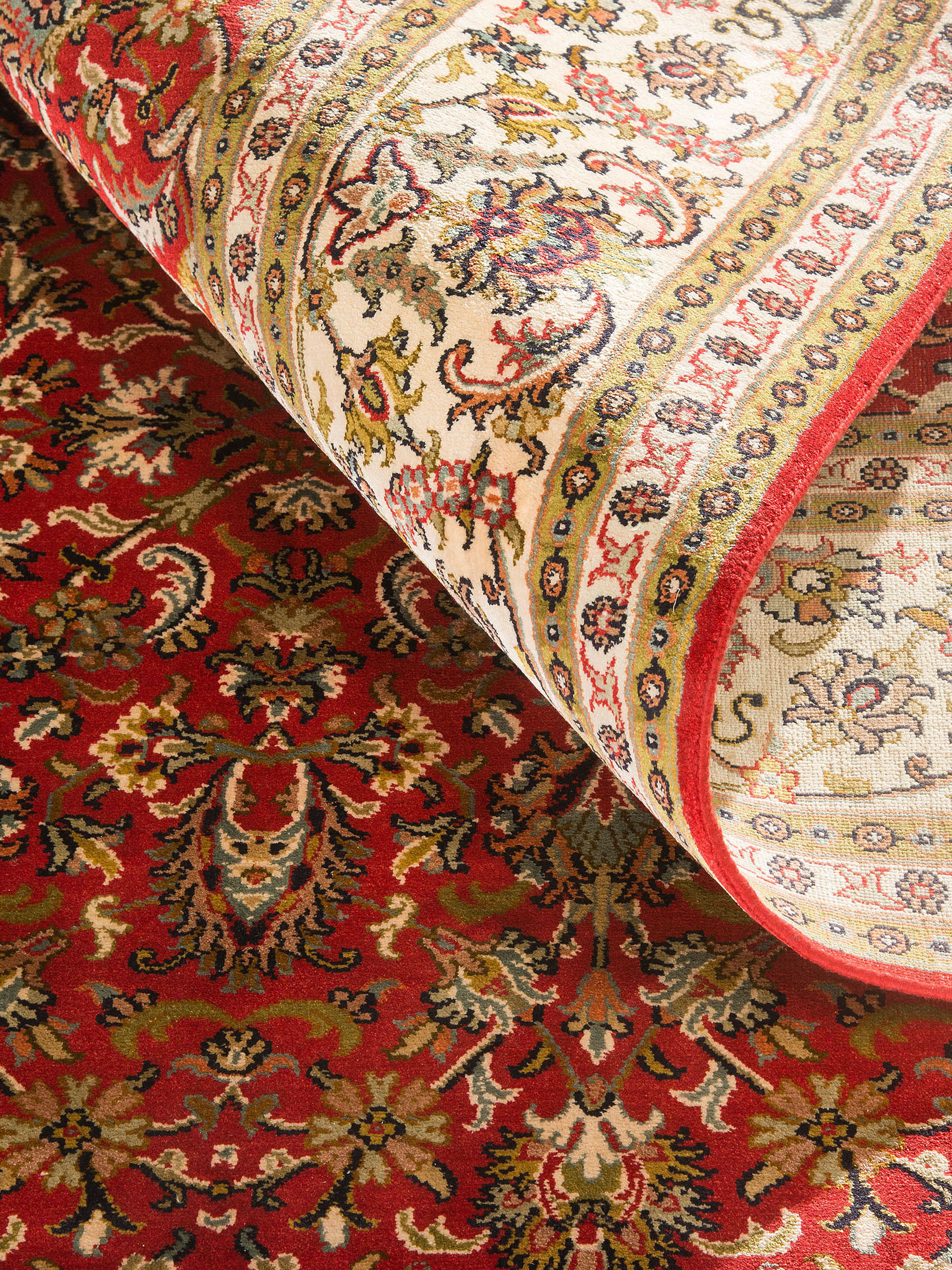 Kaschmir Seide 18/18 ca. 172 x 251 cm, Unikat / Einzelstück