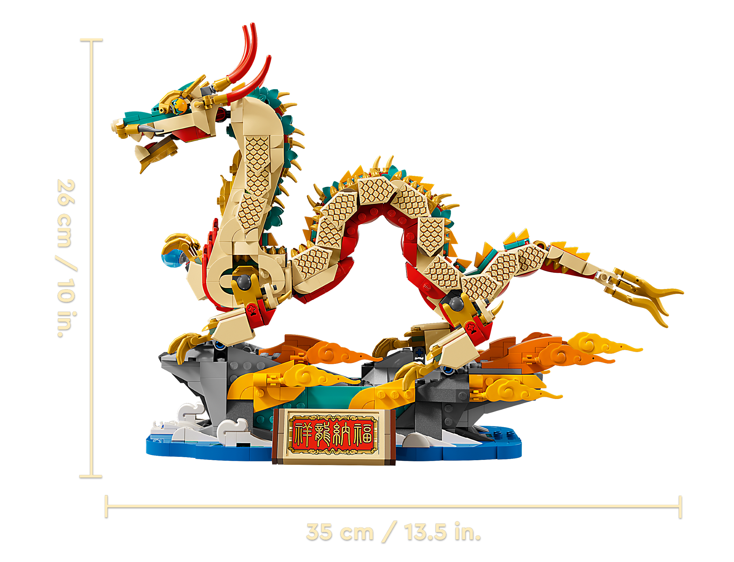 Glückverheißender Drache 80112