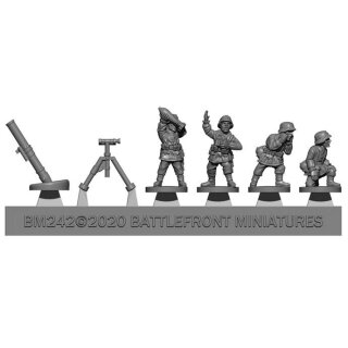 12cm SS Mortar Platoon (x4 Plastic)