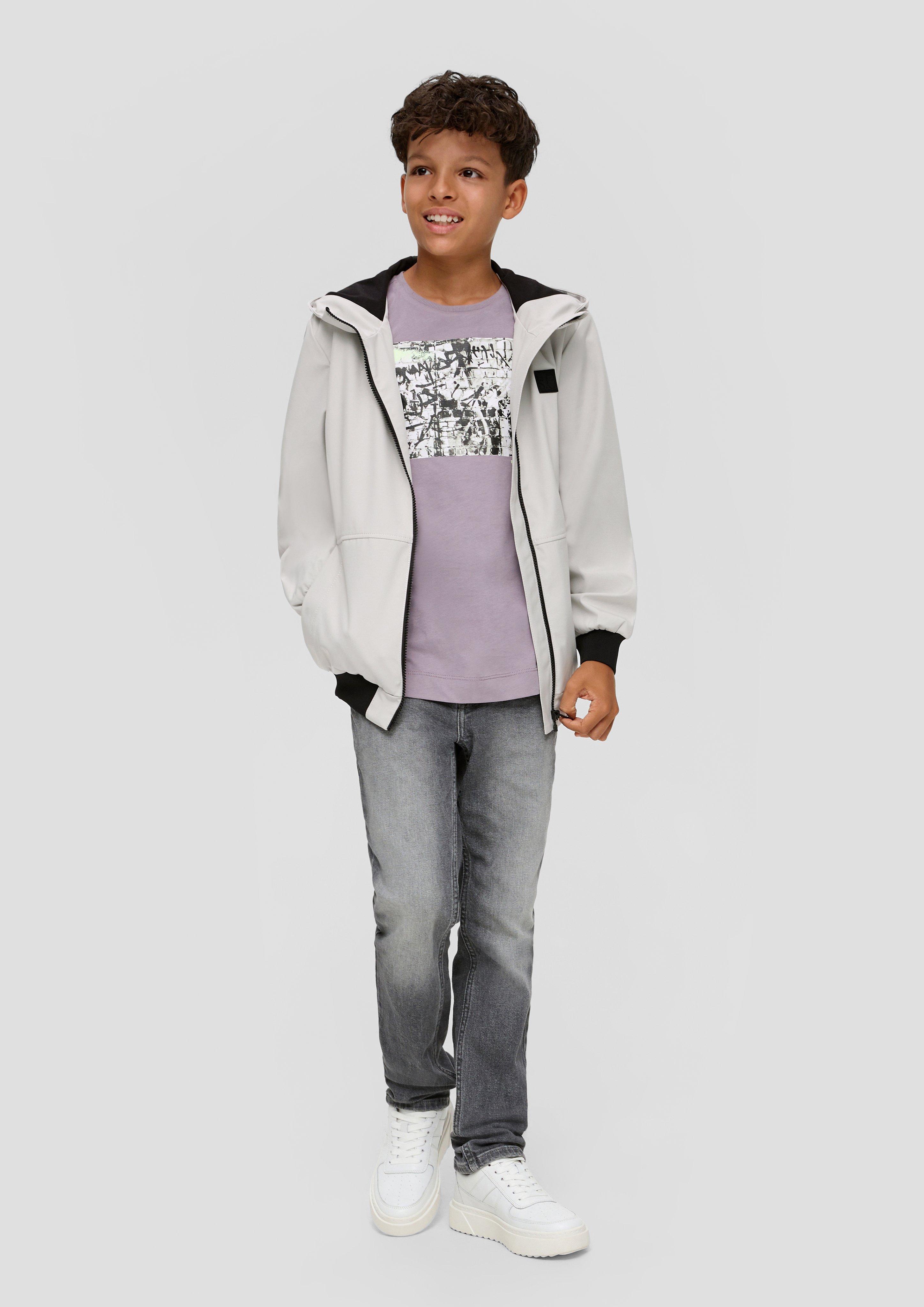Softshell-Jacke mit Kapuze  2140109-0330