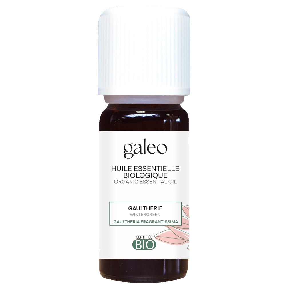 galeo HUILE ESSENTIELLE BIOLOGIQUE 10 ML GAULTHERIE Huile essentielle biologique
