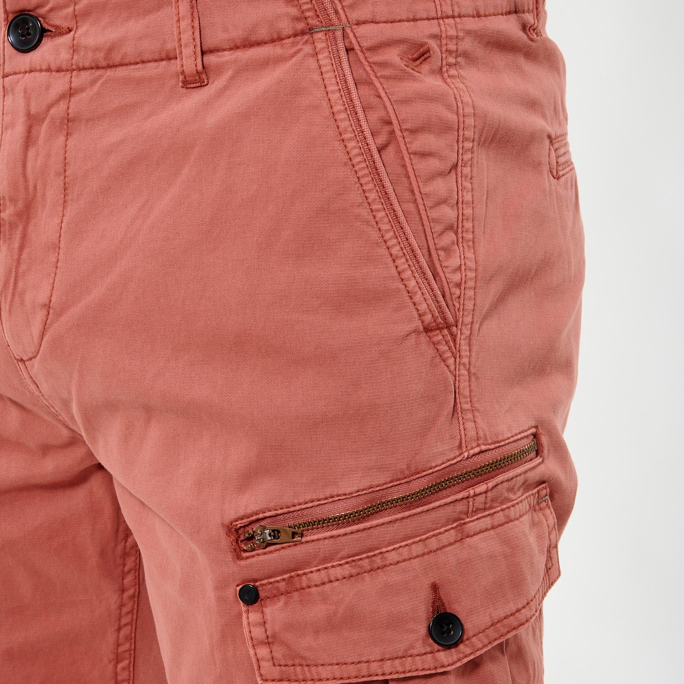 MATT   Short orange Homme