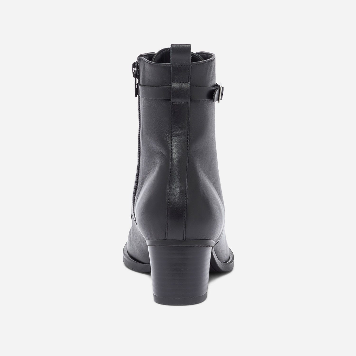 Bottine ERAM FLEX noire en cuir