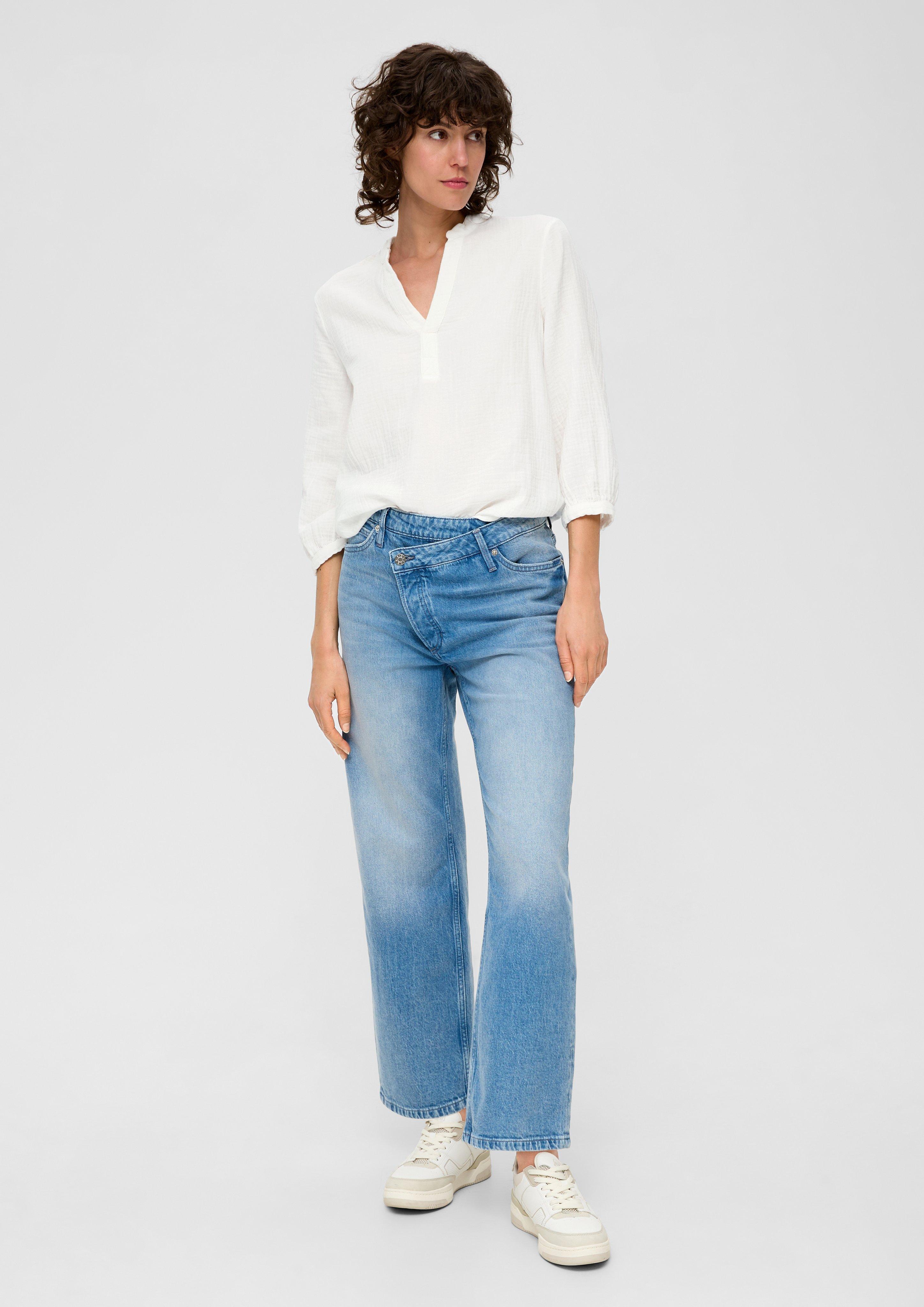 Bluse mit Crinkle-Struktur  2137646-0210