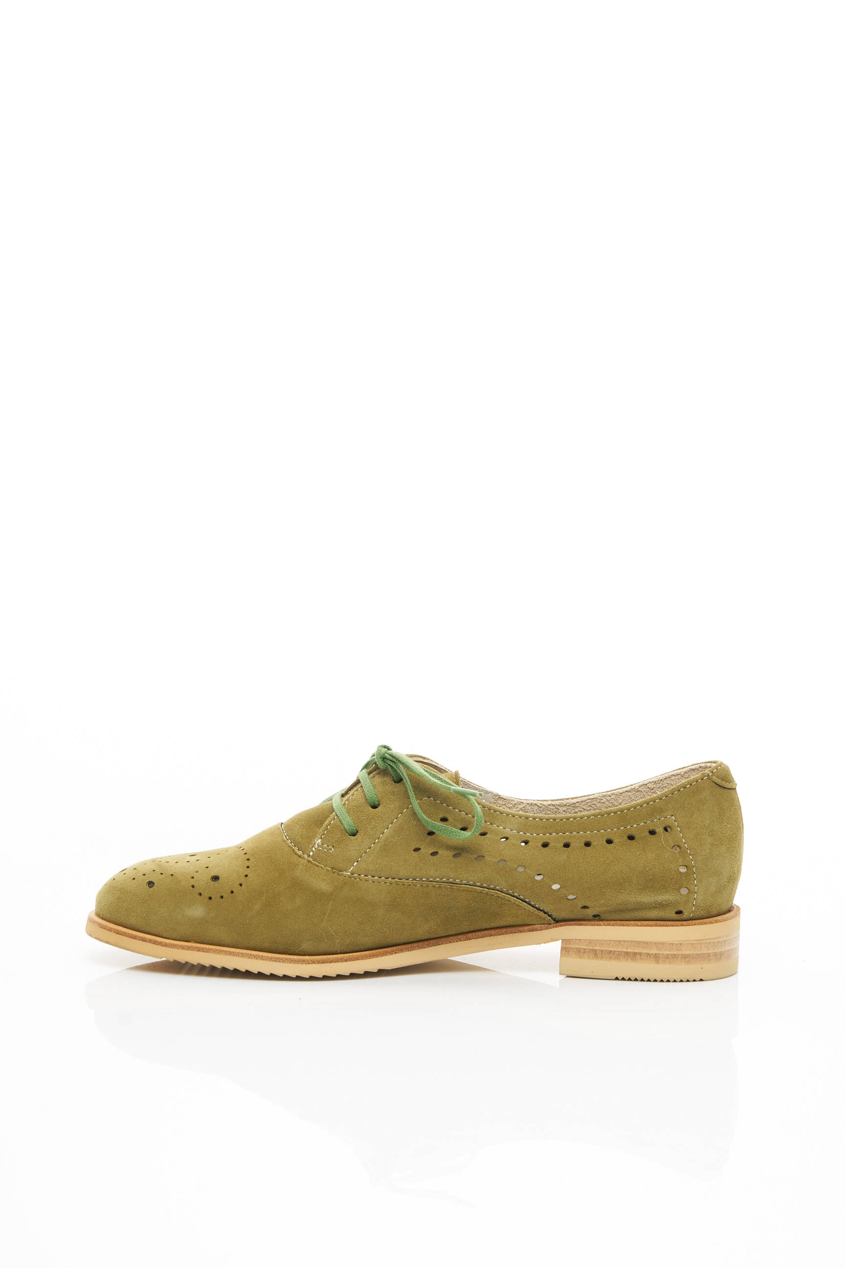 Amberone Derby Femme couleur vert