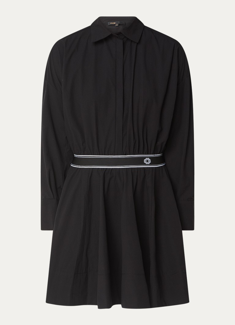 Maje Mini bluza-haljina s naborima