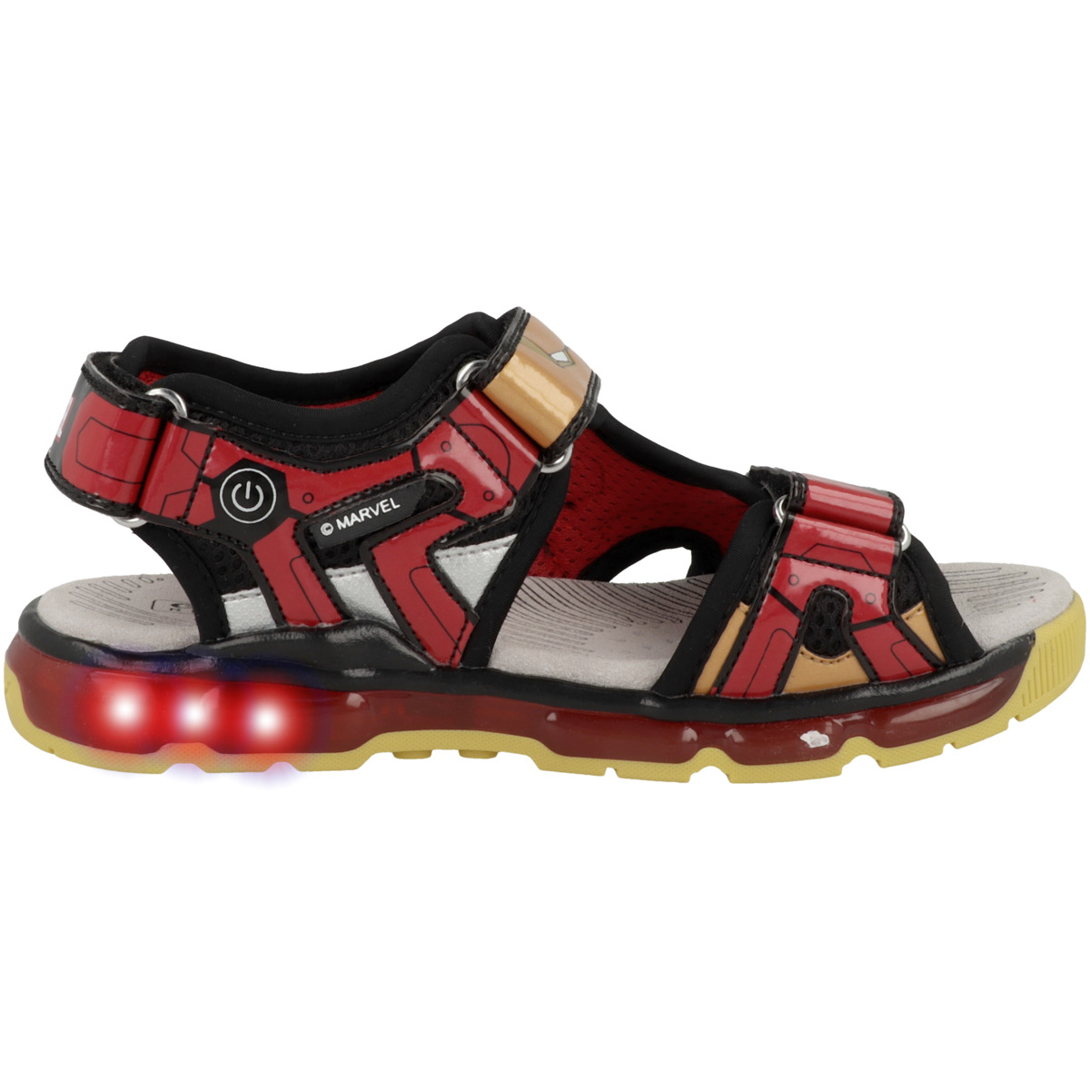 Geox J S.Android B. A Sandale schwarz