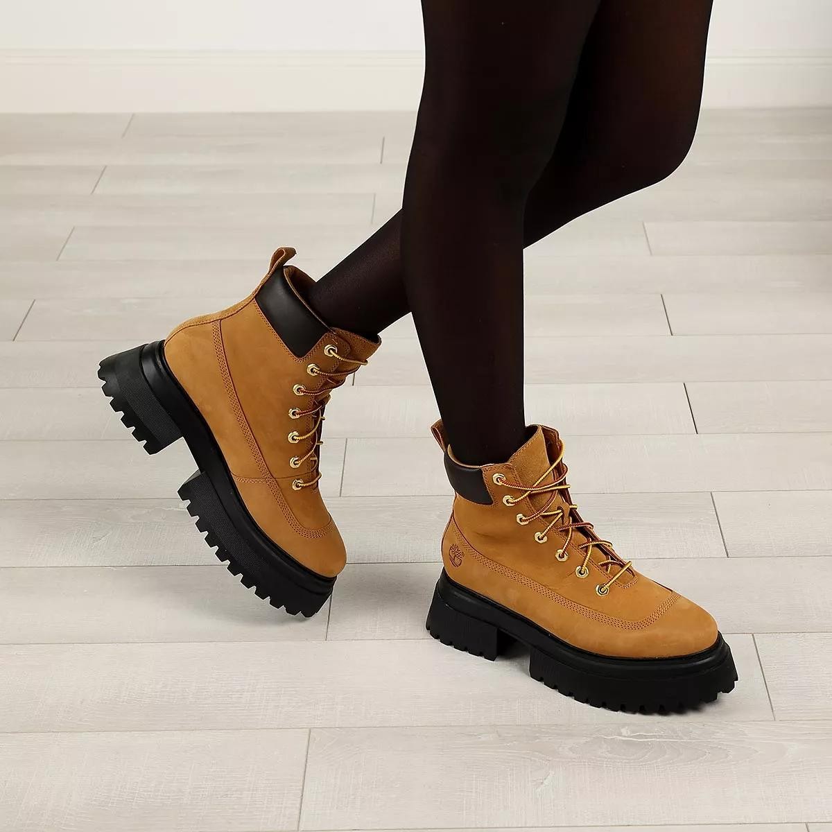 TIMBERLAND Stiefeletten gelb Stiefelette