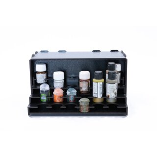 Black Paint Rack: Farbregal ausziehbar (Pigment)