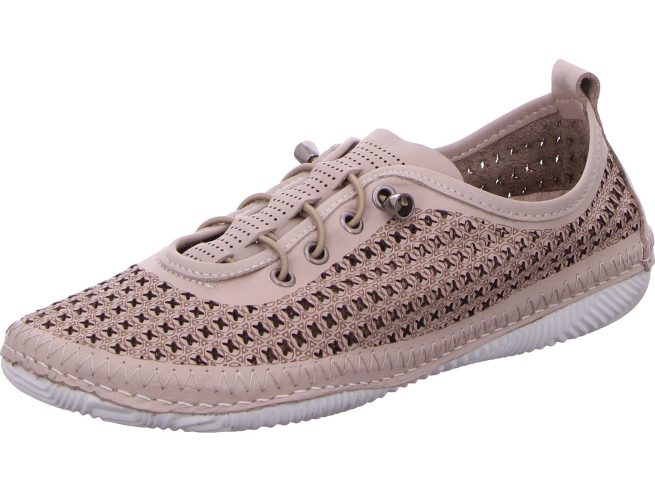 DIVERSE Sportliche Slipper beige
