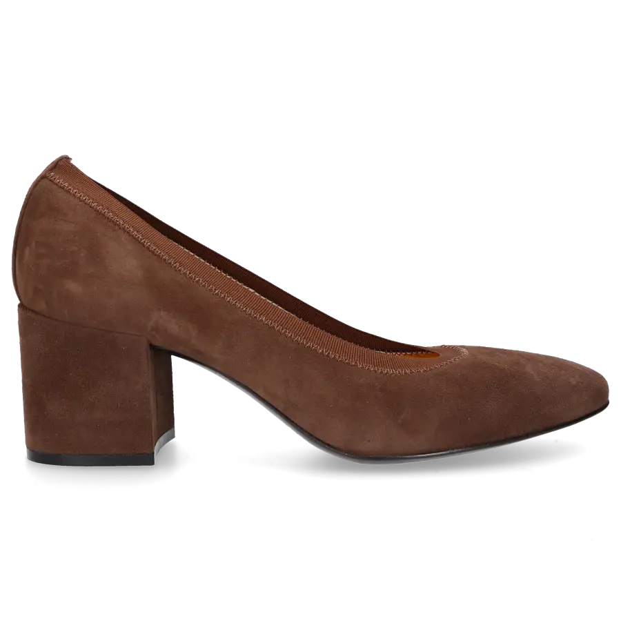 Truman's - Pumps 2333 Veloursleder - braun