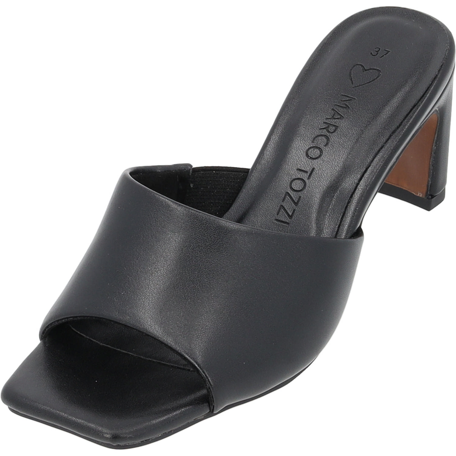 Marco Tozzi 27208, Plateau-Pantoletten, Damen, BLACK