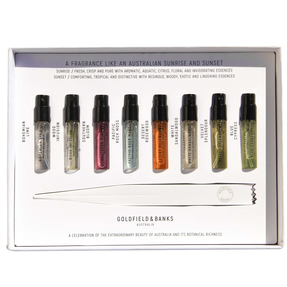 goldfield & bank Discovery Sample Collection (9 x 2ml) Parfum