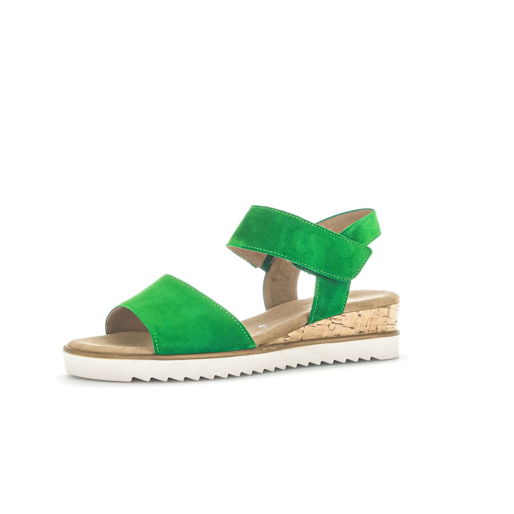 Gabor comfort Keilsandalette grün