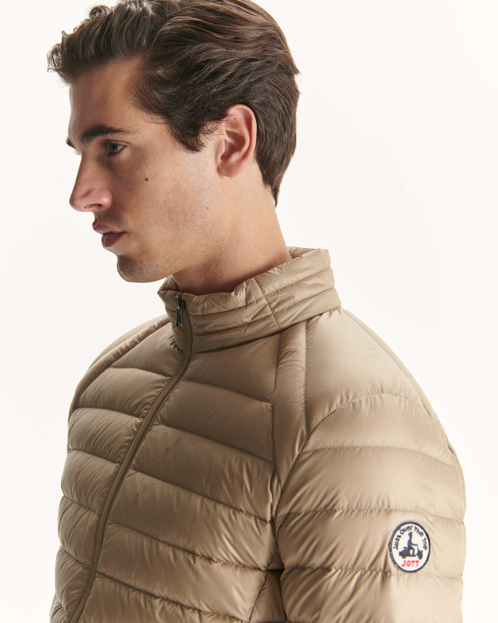 Doudoune légère Beige Mat