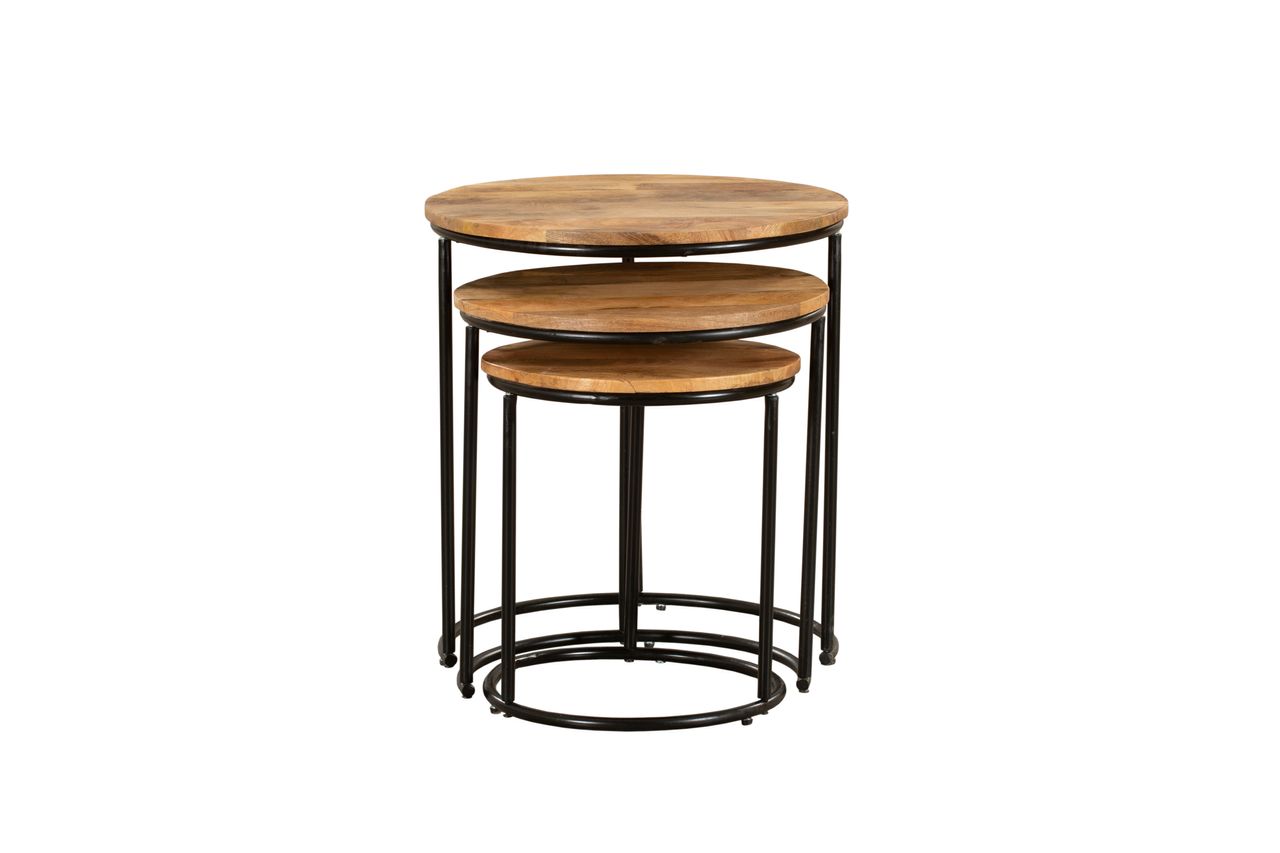 INTERIA Home&Living Beistelltisch MADURAI,3er-Set