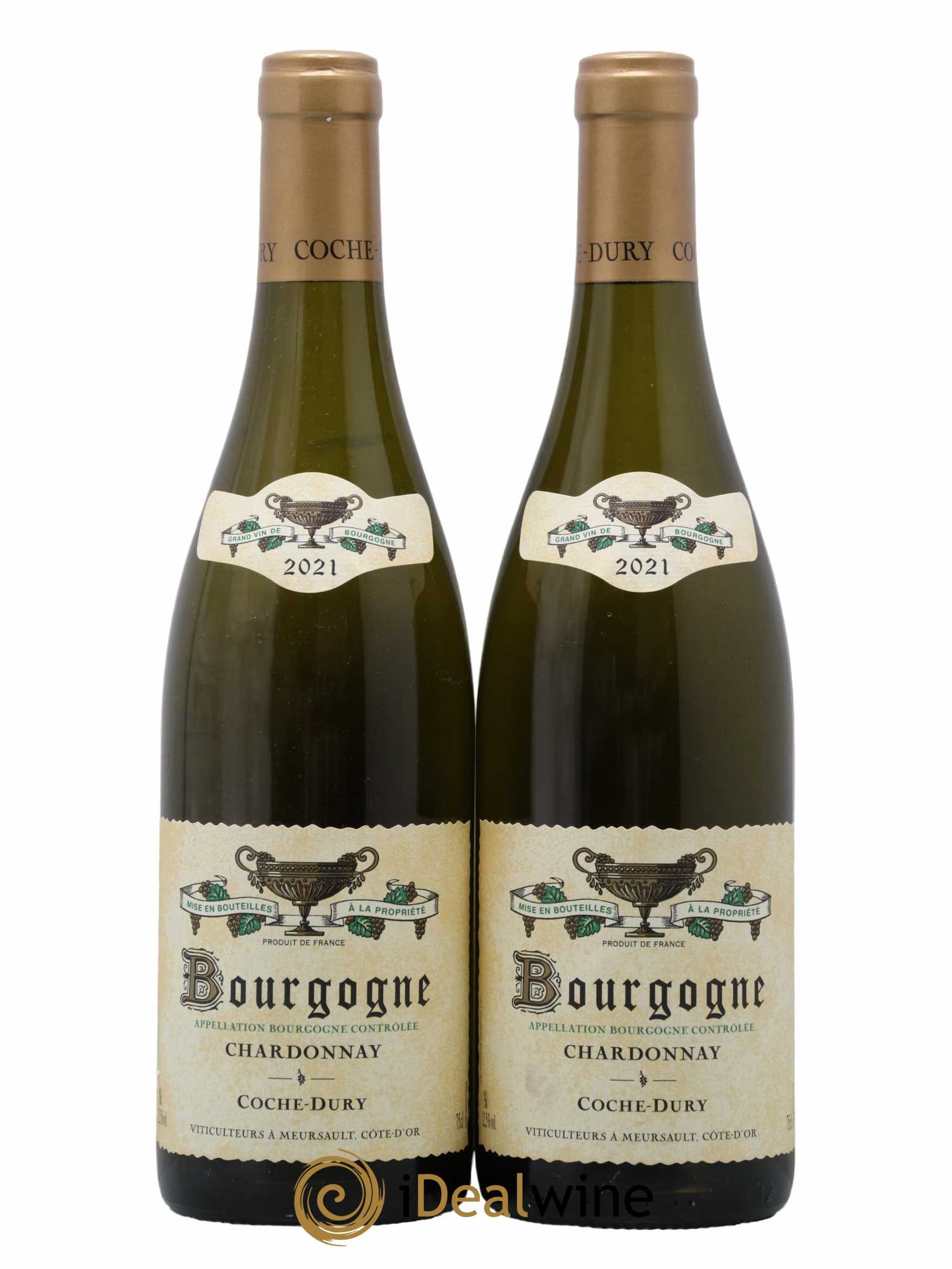Bourgogne Coche Dury (Domaine)  2021 - Lot de 2 Bouteilles
